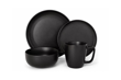 SET VAJILLA X16PCS - NEGRO