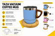 TAZA 180ML ACERO INOX. C/ PLATO BAMBU