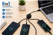 CABLE USB 6 EN 1 - IBEK (X1PCS)