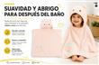 BATA BANO C/CAPUCHA INFANTIL