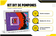 CUADRO PINTURA DIY POM POM