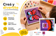 CUADRO PINTURA DIY POM POM