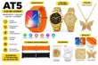 SMARTWATCH C/ 2 MALLAS + RELOJ