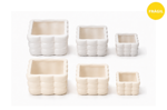 DECORACION DE CERAMICA - CUBO X3PCS