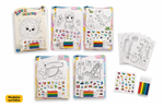 CUADERNO CON MARCADORES + STICKERS (938)