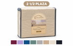 JUEGO SABANAS PLATED LUXURY 2 PLAZAS 1/2