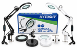 ARO DE LUZ LED C/LUPA Y BASE USB