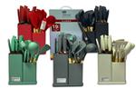 UTENSILLOS DE COCINA 19PCS C/TABLA