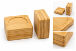 POSAVASOS DE MADERA (X6PCS)