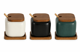 FRASCO CERAMICA CUADRADO - X1PCS
