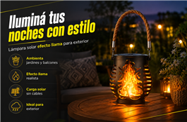 LAMPARA SOLAR LIGHTING MODE