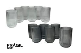 VASO VIDRIO (X6PCS) C/DISENO