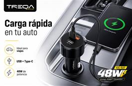 ADAPTADOR TREQA USB+C 48W (327)
