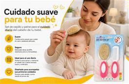 CEPILLO Y PEINE PARA BEBES