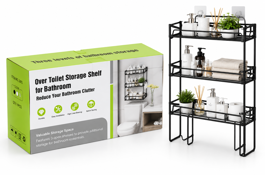 ESTANTE PARA BAÑO 3 NIVELES