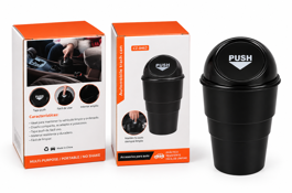 MINI CESTO DE BASURA PORTATIL
