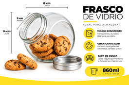 FRASCO VIDRIO 2 POSICIONES