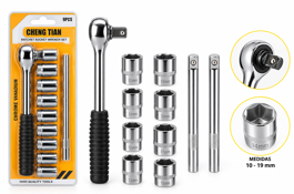 LLAVE + 8 TUBOS
