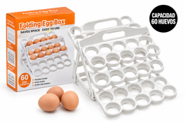 HUEVERA PLEGABLE P/ 60 HUEVOS