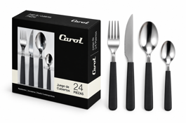 CUBIERTOS X24PCS - EN CAJA (CAROL)