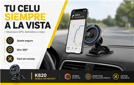 SOPORTE MAGNETICO P/CELULAR (921)