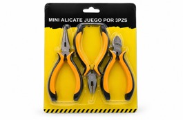 SET DE PINZAS X3 (3809)