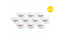 BOWL CERAMICA X10PCS - C/DISEÑO
