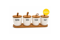 SET X4 FRASCOS CON BANDEJA