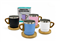 TAZA 180ML ACERO INOX. C/ PLATO BAMBU
