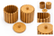 ORGANIZADOR CIRCULAR C/ TAPA - BAMBU
